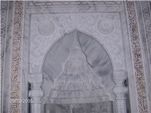 the Mosque Products - Mihrab with White Marble