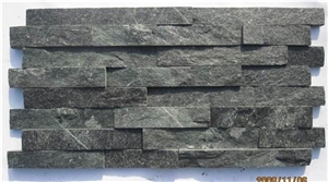 Black Quartzite Cultured Stone
