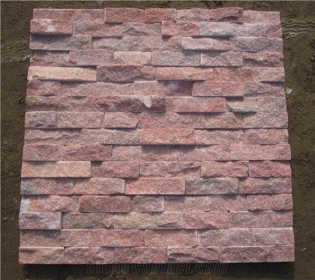 Pink Quartzite Cultured Stone