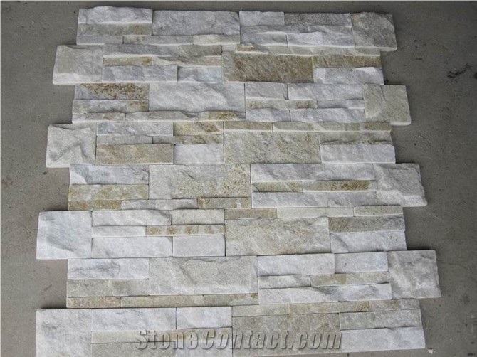 White Quartzite Cultured Stone