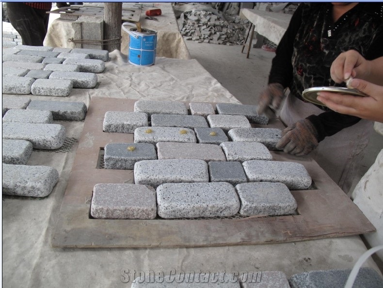 Grey Granite Cobble Stone,Paver