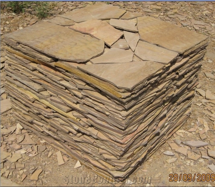 Yellow Slate Flagstone (YS-S001)