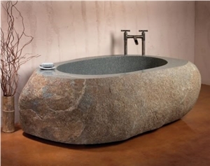 Vietnam Black Basalt Buthtub