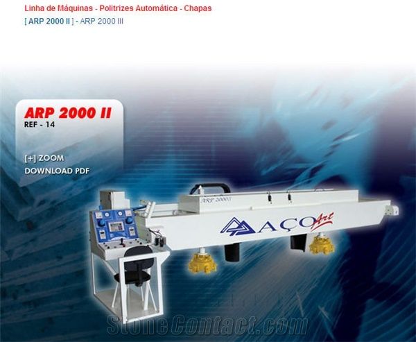 Automatic Slab Polishing Machine