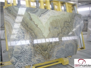 Cloudy Onyx Slab,Mexico Grey Onyx