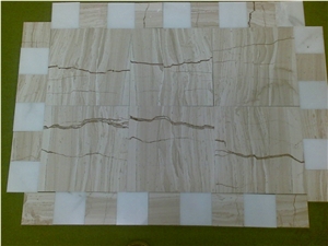 Bal Teak Wood Sandstone Tile