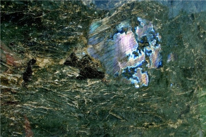 Blue Labradorite Granite Tile
