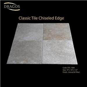 Classic Travertine Chiseled Edge Tiles Classic Travertine Chiseled Edge Tiles