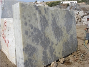 Cerko, Iris Marble Block,Turkey Blue Block