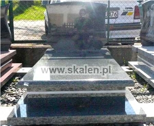 China Impala Dark Granite Monument