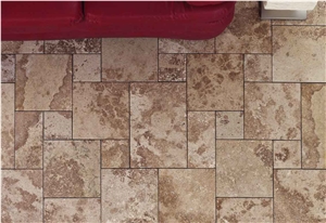 Terra Brown Travertine Floor Pattern Terra Brown Travertine Floor Pattern