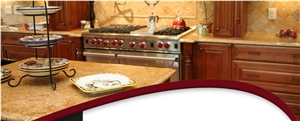 Yellow Granite Countertop