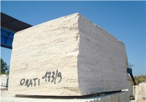 Nuvolato Travertino Block