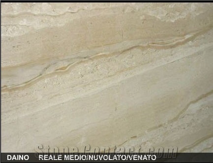 Daino Medio ,daino Reale Nuvolato, Limestone Slabs & Tiles