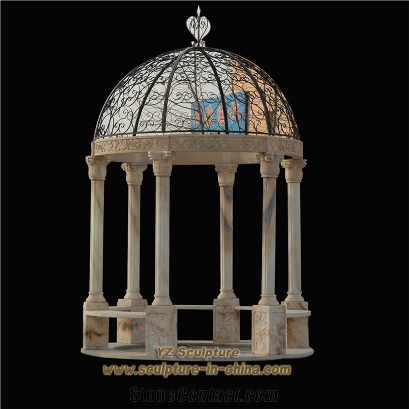 Beige Marble Gazebo