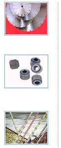 Circular Saws, Diamond Impregnated Segments, Wire