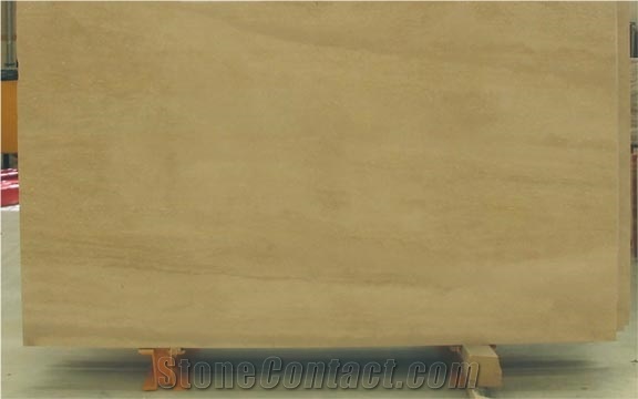 Bahaar Travertine Slab,Dark Beige Travertine