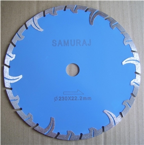 Turbo Diamond Blades with Side Protect Teeth