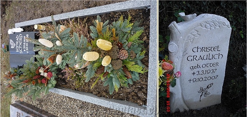 Grey Granite Monuments, Tombstones
