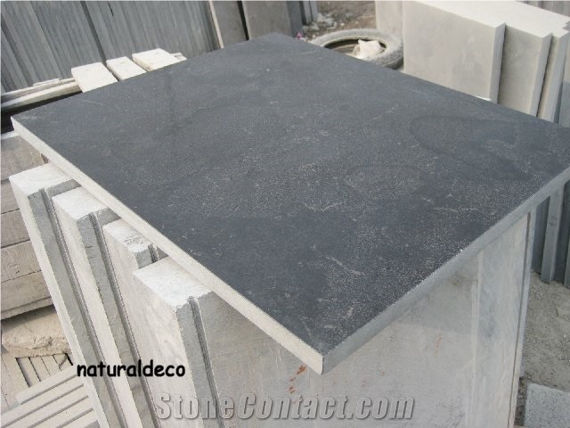 China Blue Limestone Slabs & Tiles