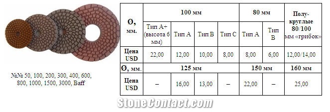 Diamond Flexible Polishing Discs