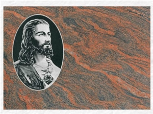 Natural Stone Relief,Multicolor Red Granite