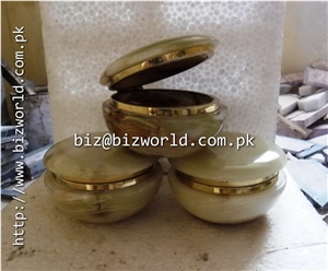 Green Onyx Jewelery Box Artifacts
