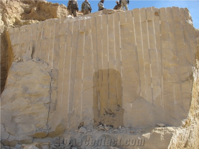 Imperial Bronze Limestone Block,Egypt Beige Limestone