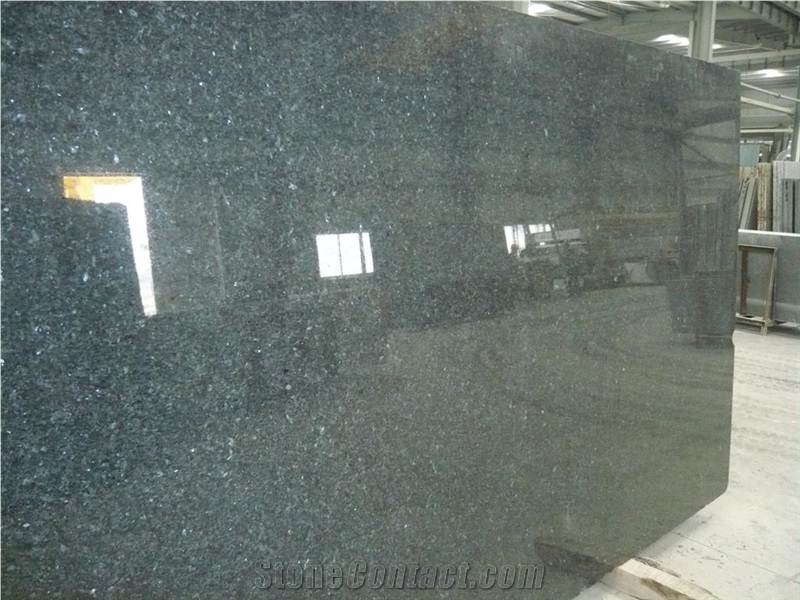 Blue Pearl Granite Slab, Norway Blue Granite