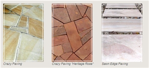 Sandstone Paver Products for Home and Garden