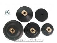 Rubber Stone Backing Pad