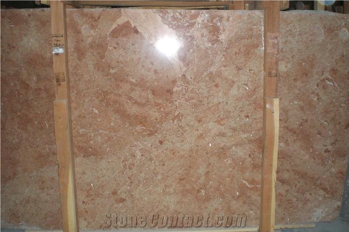 Aegean Rose Marble Slab, Turkey Red Marble