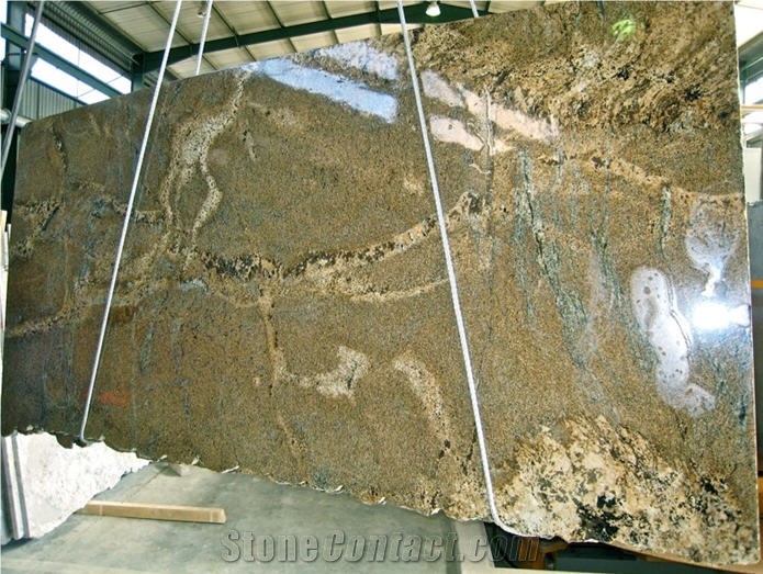 Savanna Terra Granite Slab,Namibia Yellow Granite