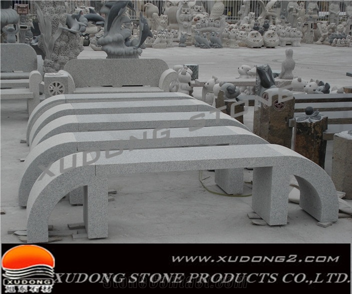Grey Granite Bench