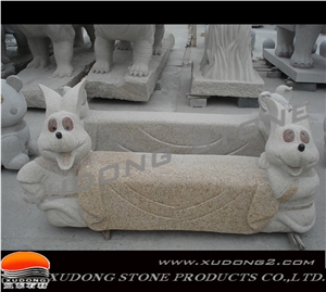 Yellow Granite Bench