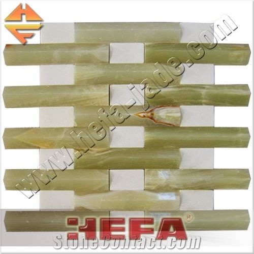 Light Green Onyx Mosaic