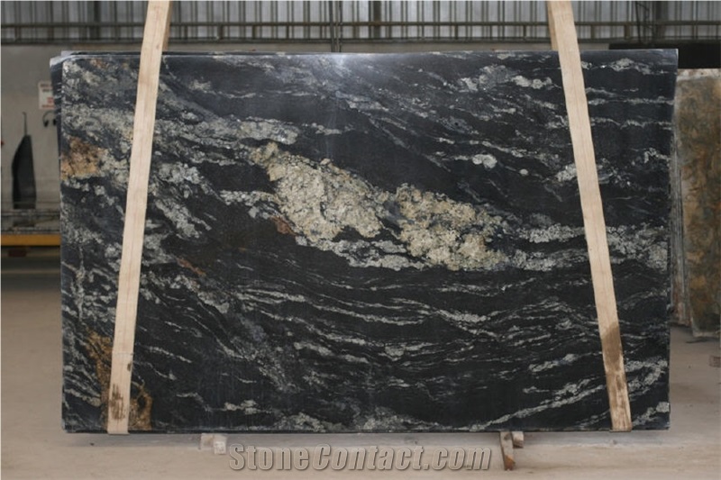 Black Granite Slab