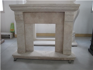 Travertine Fireplace Travertine Fireplace