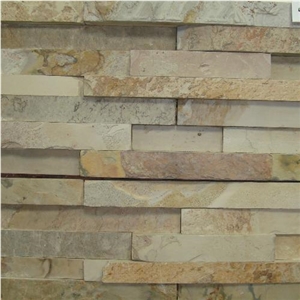 Indian Autumn Slate Ledge Stone, Yellow Slate