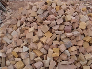 Lalitpur Yellow Sandstone Cobblestone