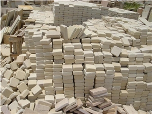 Mint Sandstone Cobble Stone Tumbled