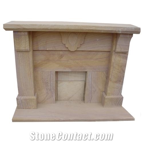Rainbow Sandstone Fireplaces