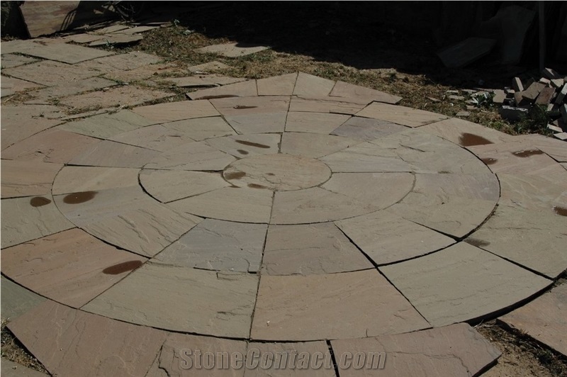 Raj Green Sandstone Circle