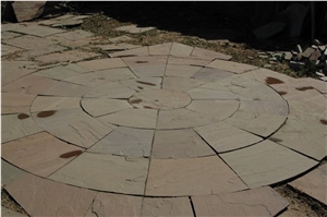 Raj Green Sandstone Circle