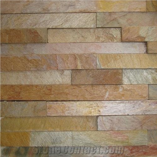 Raja Red Slate Ledge Stone