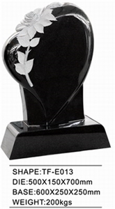 Shanxi Black Granite Headstone Shanxi Black Granite Headstone