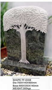 Verde Marina Granite Headstone