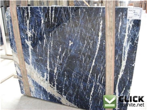 Sodalite Blue Granite Slabs & Tiles, Blue Polished Granite Floor Tiles, Wall Tiles