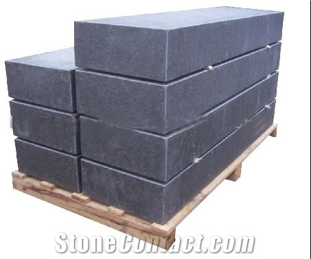Mongolia Black Basalt Kerbstone