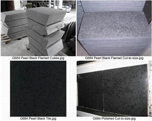 G684 Black Basalt,Fuding Black,Fossil Black,Black Pearl,Beauty Black